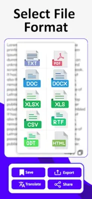 Image to text - Text scanner android App screenshot 2